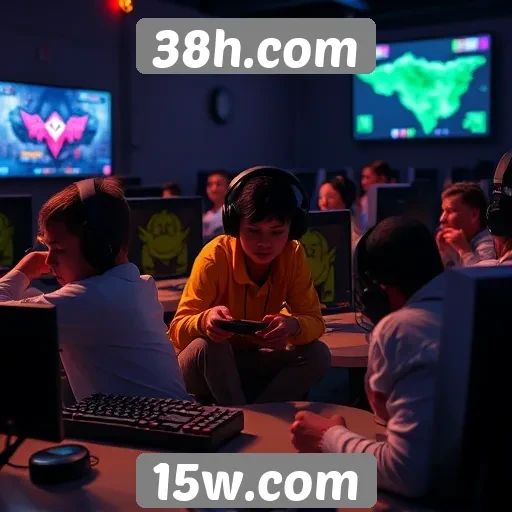 O crescimento da comunidade gamer no 38h.com